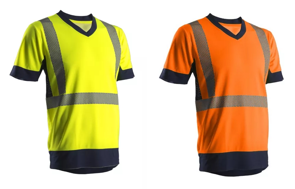 T-shirt manches courtes - KYRIO - COVERGUARD 7KYR | Disponible en Jaune ou Orange